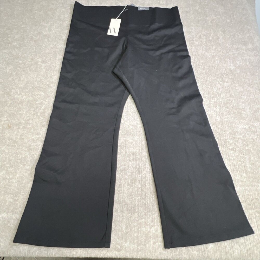 NWT Worthington Bootcut Pants PXXL Women Black Pull-On High Rise Ultra Sculpting